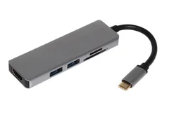5 в 1 Micro Usb мама к Type C папа адаптер Usb-C док-станция USB 3,1 SD карта TF конвертер концентратор