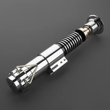New Arrival lightsaber Luke sword rechargeable LED light saber force FX dueling lightsaber with FOC metal hilt Christmas