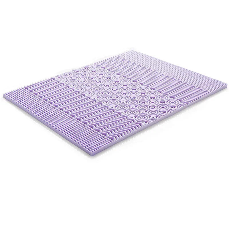 Soothing Lavender Infusions Unique Antiskid Design Foldable Cooling Gel Mattress Topper