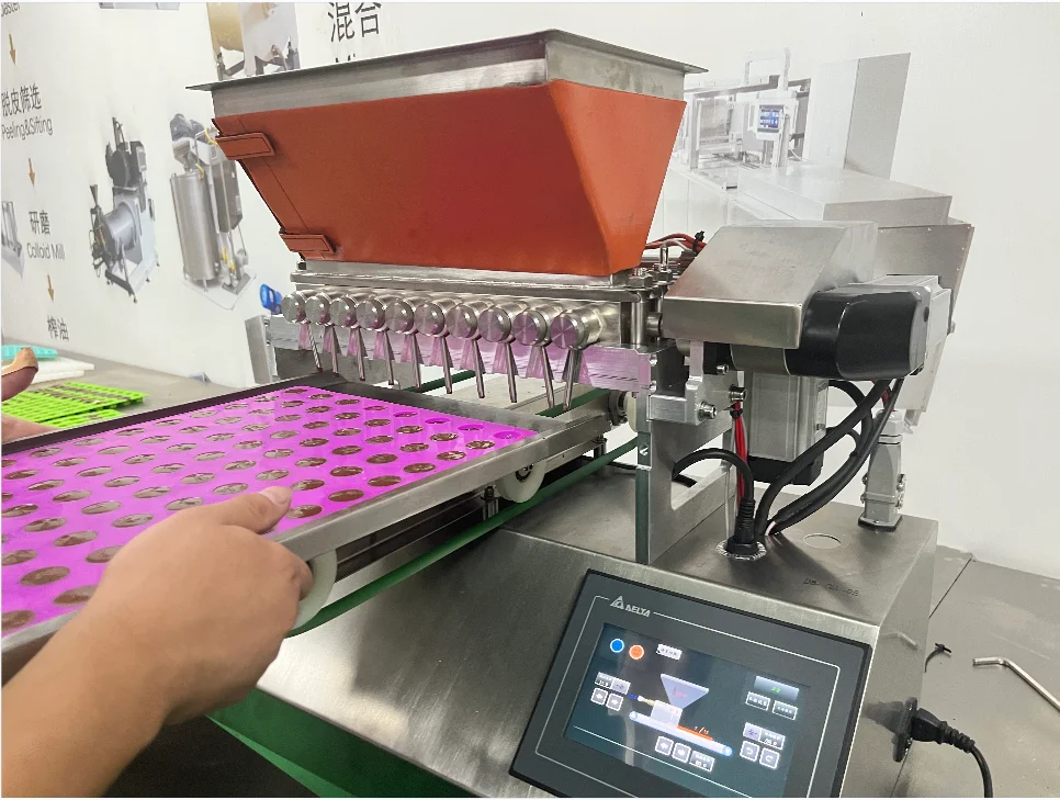 GOMINOLAS Caramelle Equipos Maquina Gelatina De Para Pastillas Cafe Dulces Confiteria Caramelos Maquinas-para-fabricar-caramelos - Image 4