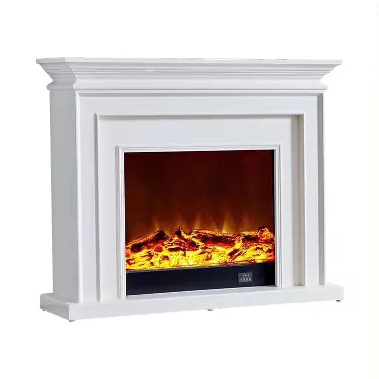 Фабричный деревянный камин Премиум ручной работы традиционный с элегантной резьбой и прочной отделкой