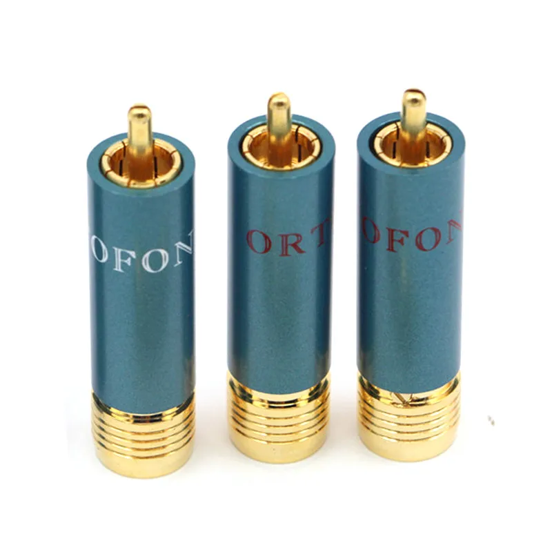 Hi-end Ortofon Reference 8NX Gold Soldering RCA Plug