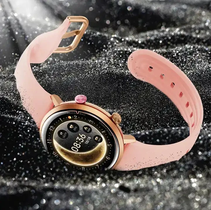 Keluaran baru W2 jam tangan pintar ATM tahan air dalam inci layar  AMOLED panggilan BT Reloj kebugaran cerdas untuk wanita