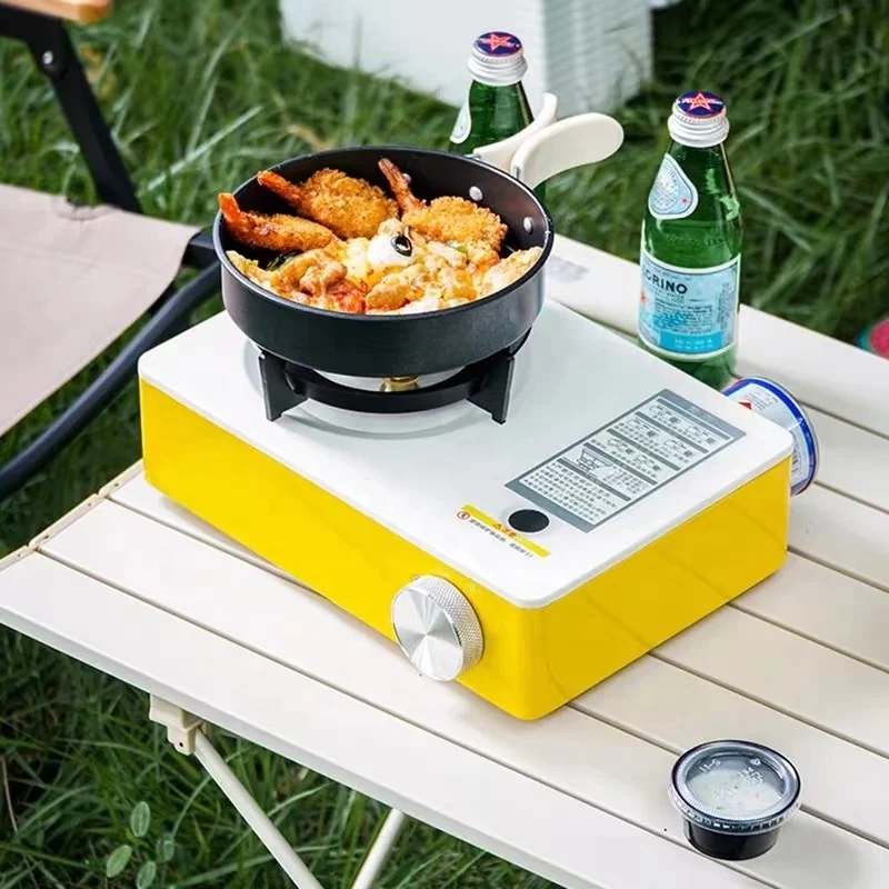 Outdoor Windproof Tourist Camping Portable Picnic Gas 3 Burner Cooker Stove  Cassette latte mini gas Stove| Alibaba.com