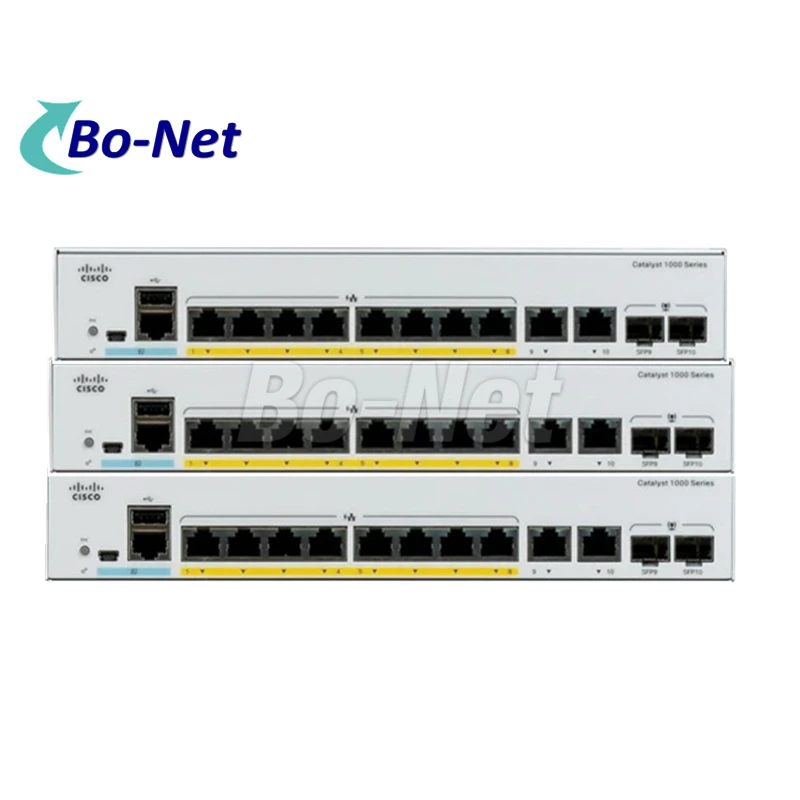 New original Cisco   C1000-8P-E-2G-L  C1000 8 port GE  2x1G SFP Gigabit Ethernet  Network Switch