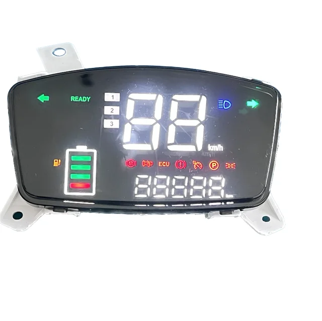 Electric Scooter 7inch LED Throttle Switch motorcycle speedometer