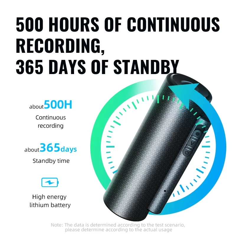 Hot Sale Q76 Digital Audio Voice Recorder Portable MP3 Format Device USB Interface Long 500 Hours Standby Sound Activated