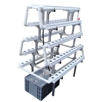 Hydroponic Hidroponia Nft Pvc Growing Pipe Nft For Rack Nft A-frame Kit ...
