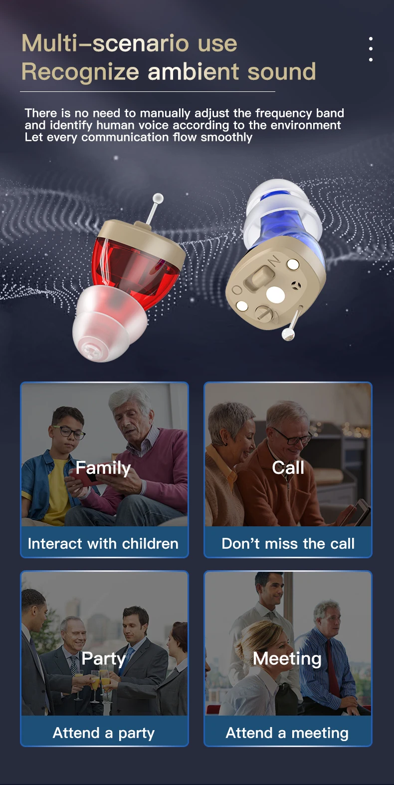 Otc Hearing Aids Manufacturer Sound Amplifier Invisible Hearing Aids