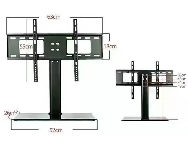 37"-55" Inches Universal Fixed Bracket TV Wall Mount Height Quality TV Omnipotent Base 60KG Loading Capacity VESA 600*400