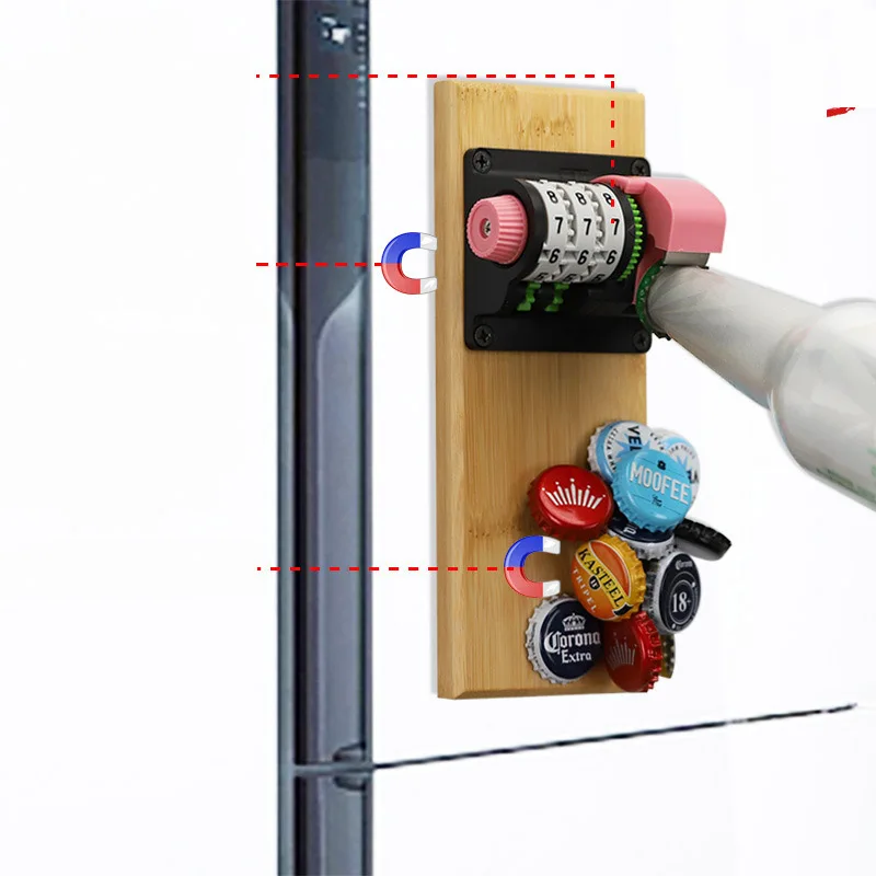 Открывалка для бутылок открывалка пивных с точными цифрами подсчет кухни бара ресторана подарка любителю пива