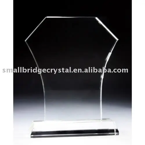 Personalizat Top Quality Blank Crystal Award Comerț cu ridicata, blank Crystal La vânzare