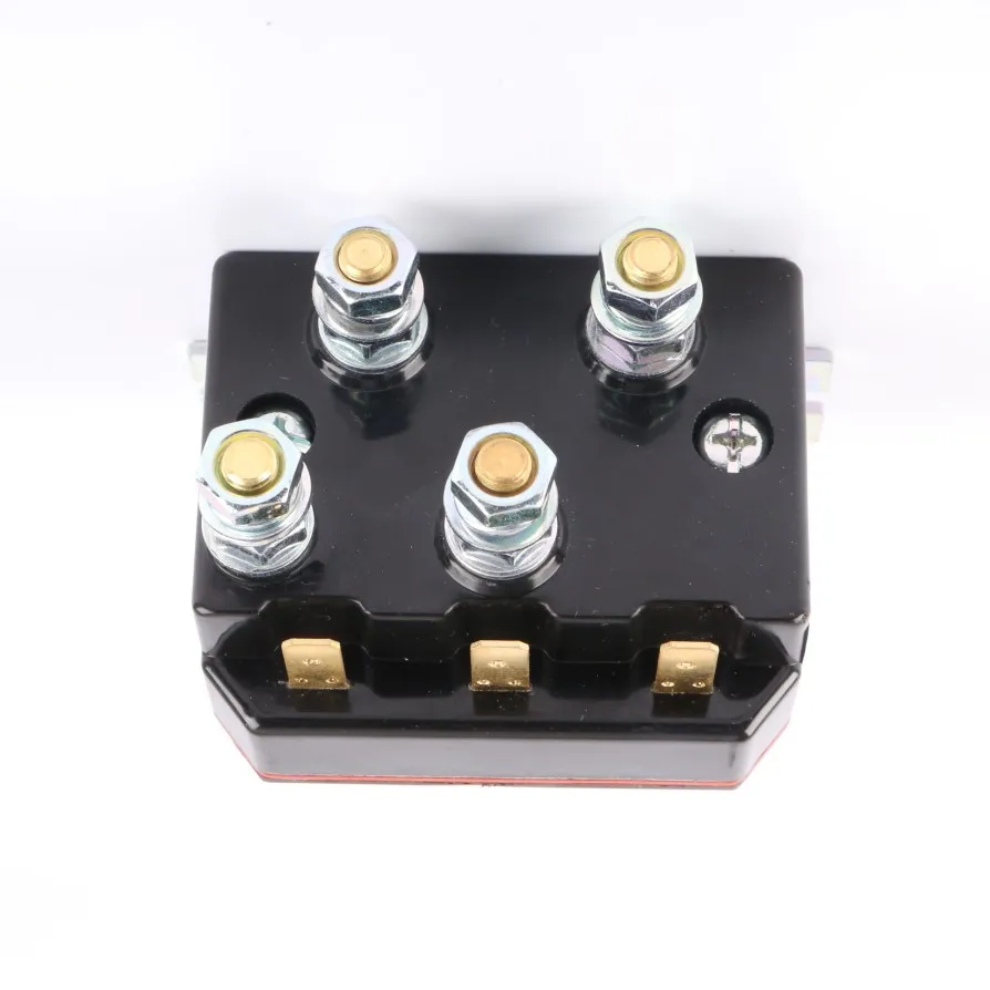 Albright Equivalent DC66P Continuous DC Tarp System or Winch Solenoid Motor Reversing DC Contactor Intermittent 250A 12V 24V 2 T