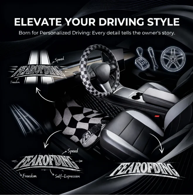 Custom Luxury Car Floor Mat for Car Foot Carpet supplier