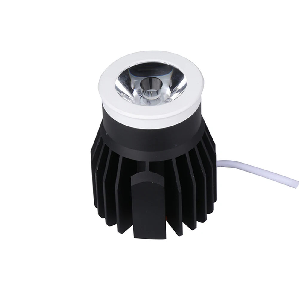 Высококачественный светильник для шкафа Встраиваемый прожектор 5 градусов очень узкий точечный светодиодный потолочный модуль gu10 MR16