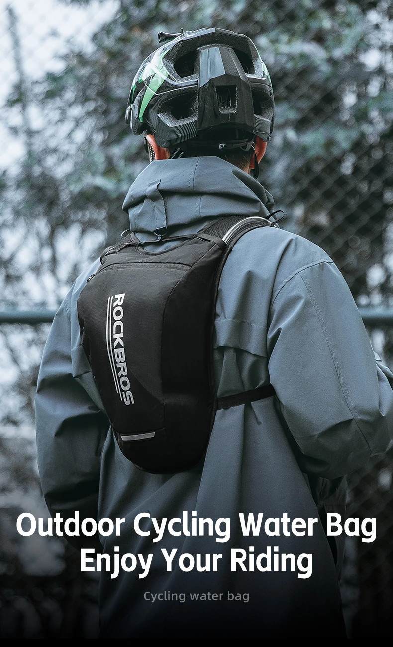 Rockbros Cycling Backpack Bags Water Backpack Ultralight Hiking Running