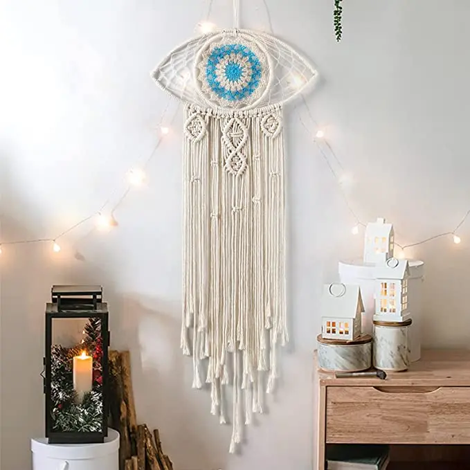 Bohemian Dream Catcher Feather Decor Dreamcatchers DIY Home Wall Wind Chime 