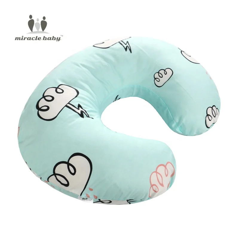 Miracle Baby Nursing Pillow Variety Pattern Slipcover Best for Breastfeeding Moms Soft Fabric Fits Snug on Infant Nursing Pillow