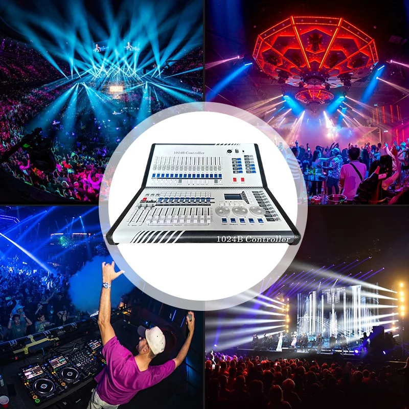 MOWL Pearl 1024B DMX Light Controller for Stage & Disco