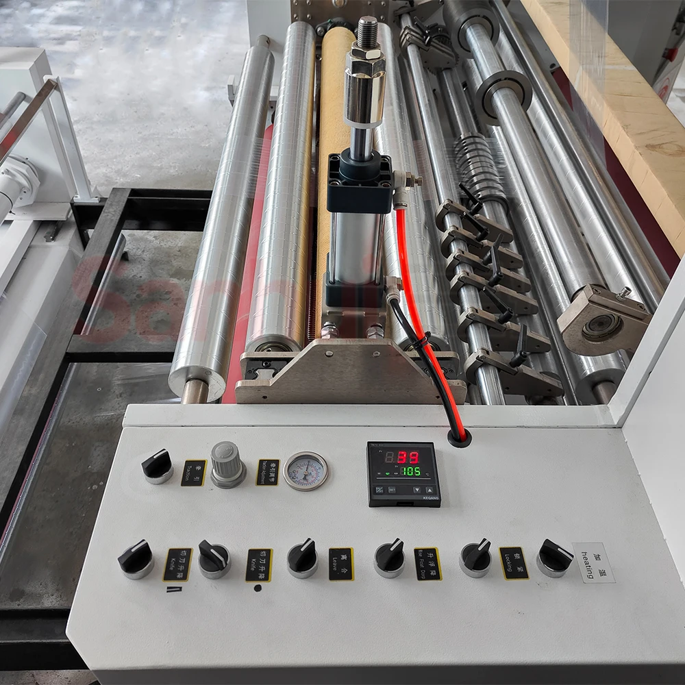 Micro Perforation Slitting Machine for Plastic Mulch Film PP PE PET POF Material Punching Slitting Machine