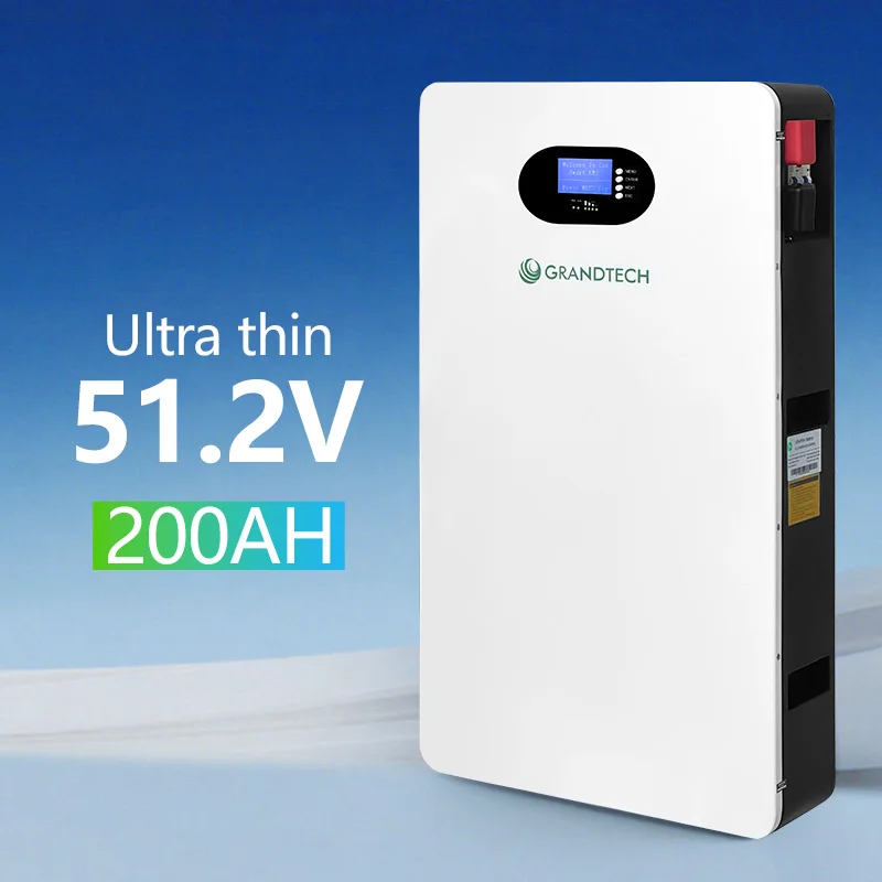 Powerwall Lifepo4-Batteriemodul 48V 51,2V 100Ah 200Ah 5kWh 10kWh 20kWh Powerwall Heimische Solarspeicherung Lithium-Ionen-Batterien