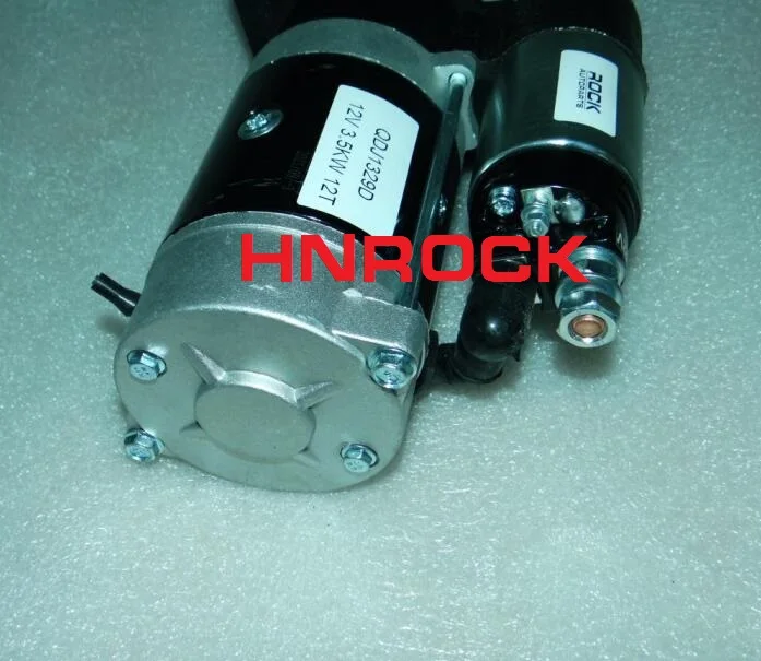 NEW HNROCK 12V Starter Motor QDJ1329D for YI TUO JIANG YAN YSD490G