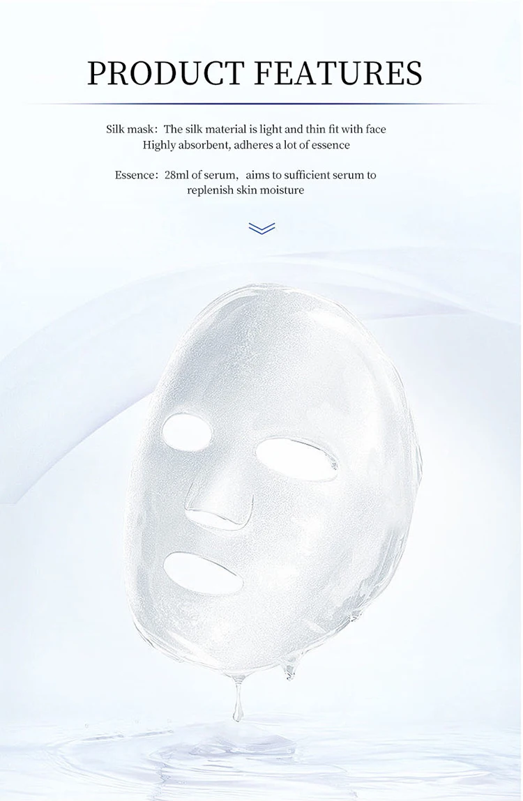 Oem Odm Private Label Face Mask Sheet Hydrating Whitening Moisturizing