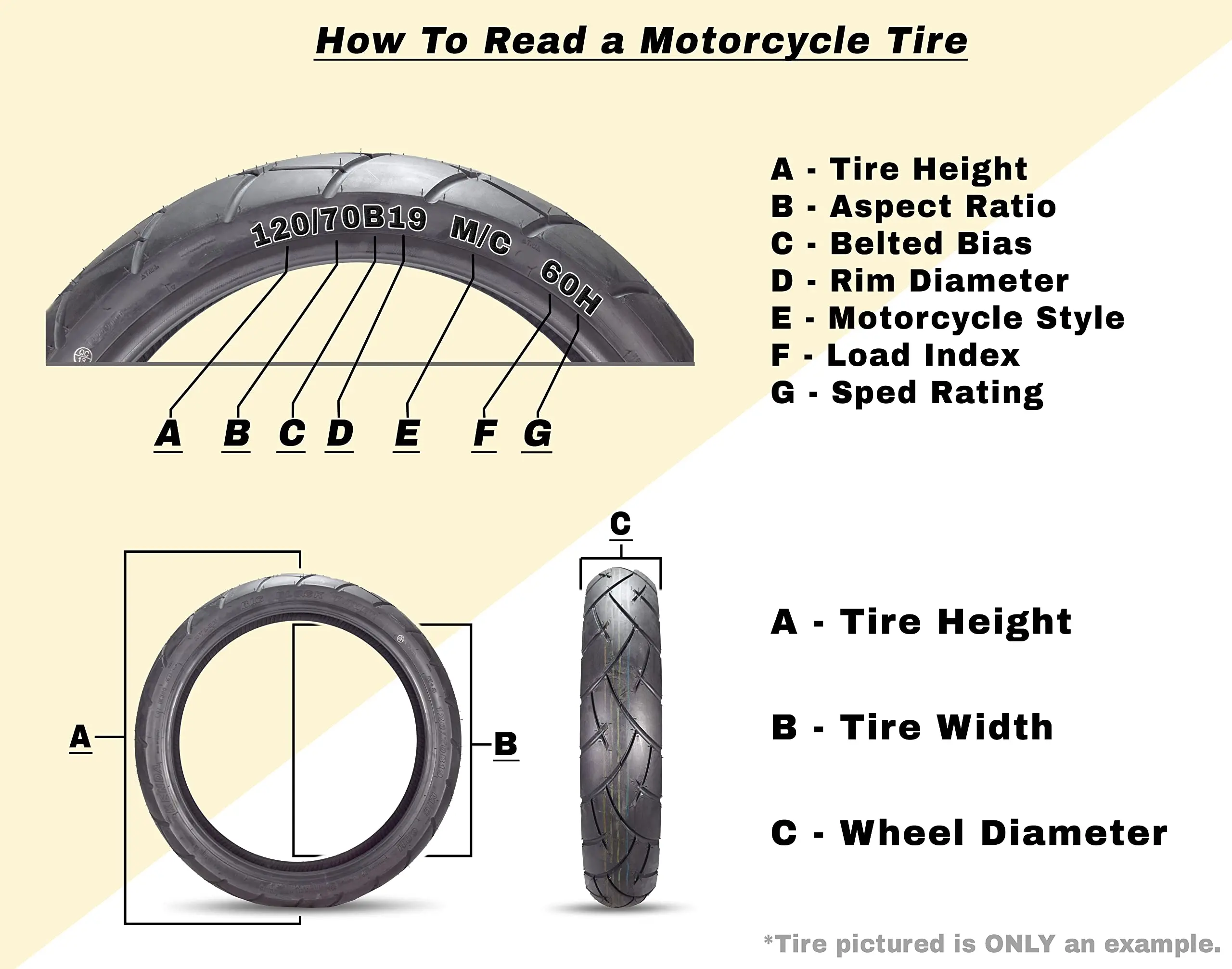 Factory Direct Color Motorcycle Tires Front Rear Street Sport Touring