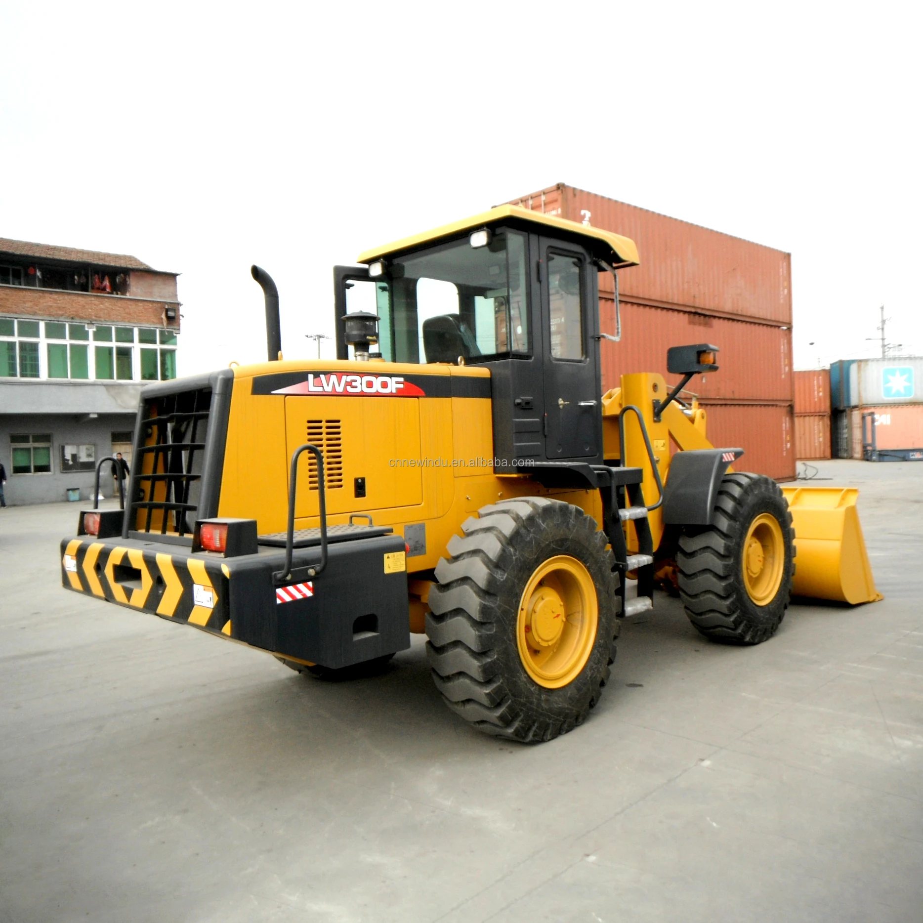New China 3 Ton Wheel Loader Lw300 Kv Compact Small Wheel Loader With