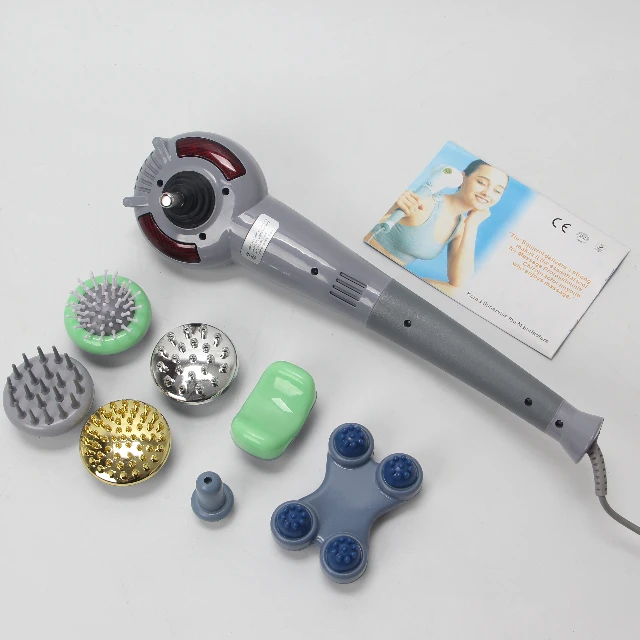 7-Head Manual Handheld Infrared Massage Hammer for Body Fat Burning Application