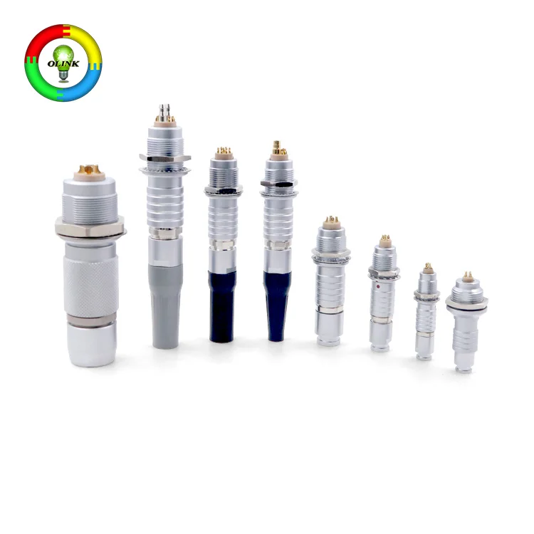 4 Pin Quick Release Push-pull Self Locking Connectors for Cameras and Diagnostic Imaging Equipment