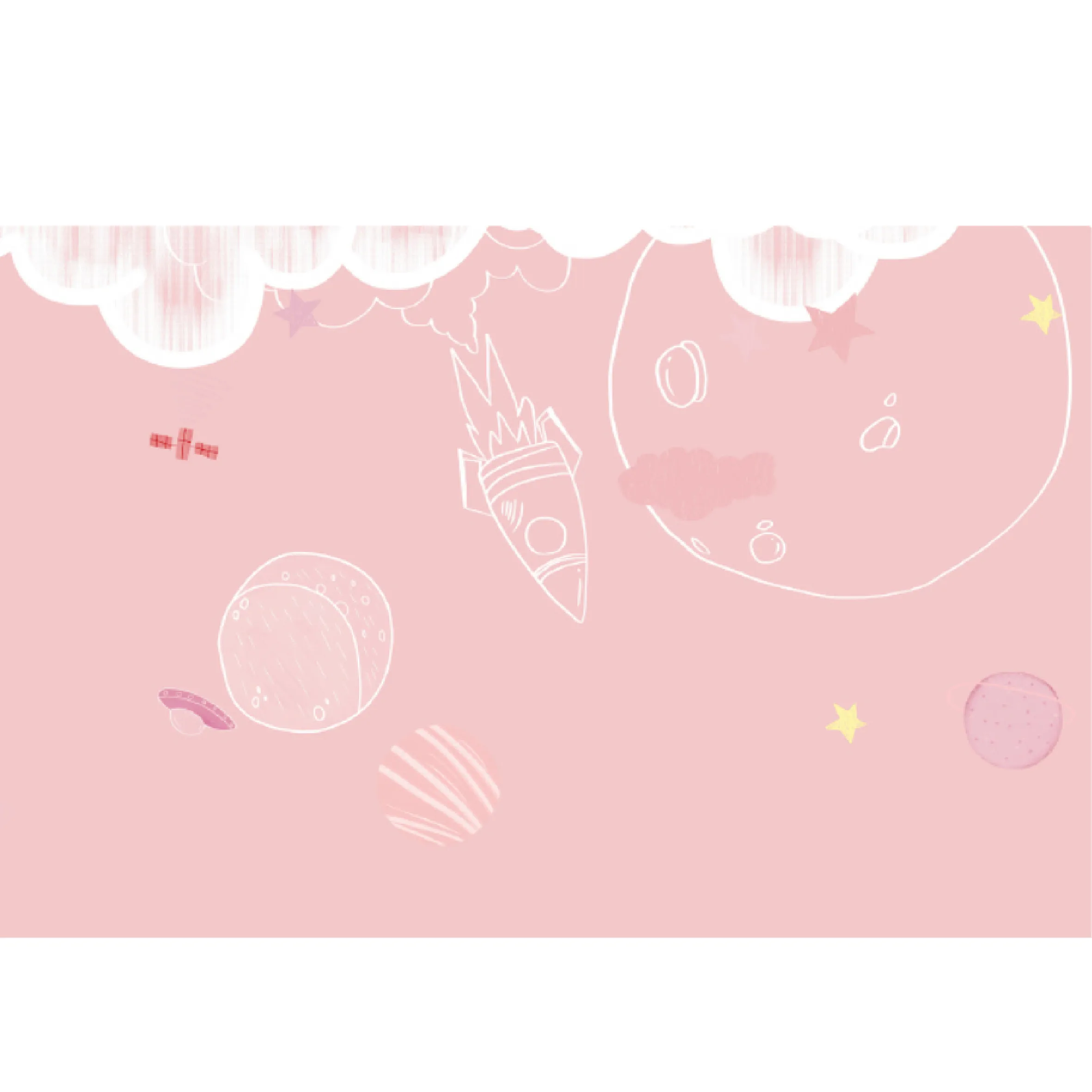 Peinture Murale A Theme Arc En Ciel Et Fusee Taille Personnalisee Pour Chambre De Bebe Peinture Murale Buy Papier Peint Bebe Chaud Papier Peint Pour Adolescent Adulte Panneau De Fond 3d Product On Alibaba Com