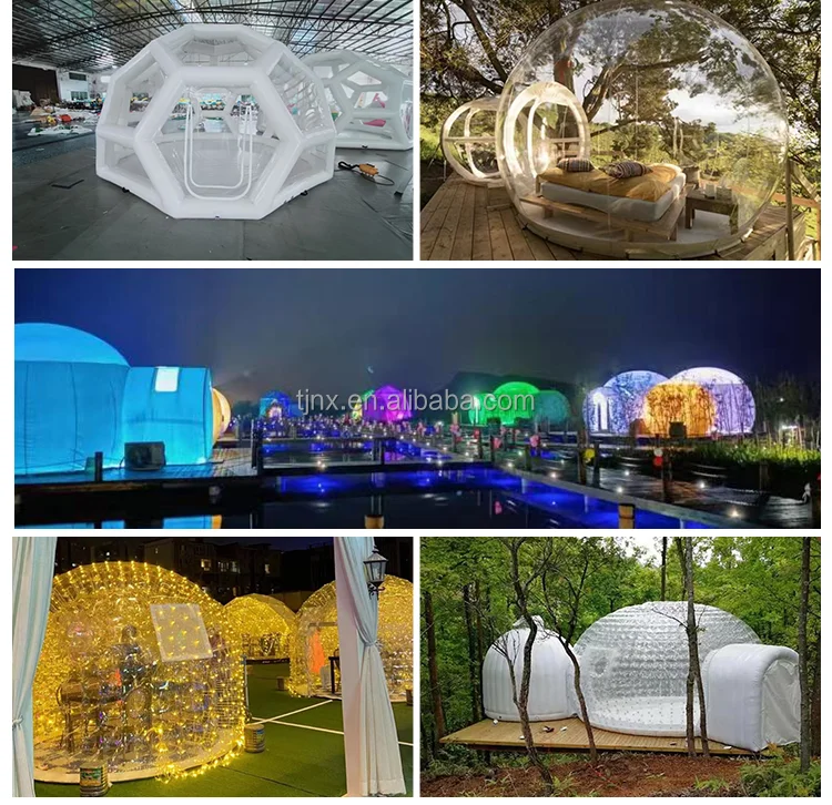 Prefabricated Resort Bubble Geo Dome Tent Nanxiang Modern Design