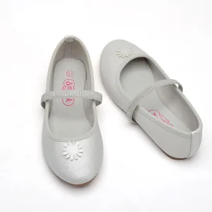 2023 New Daisy Princess Big Children'S Shoes Round Head Casual Cartoon Dress Party Shoes