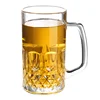 Vaso de cristal transparente