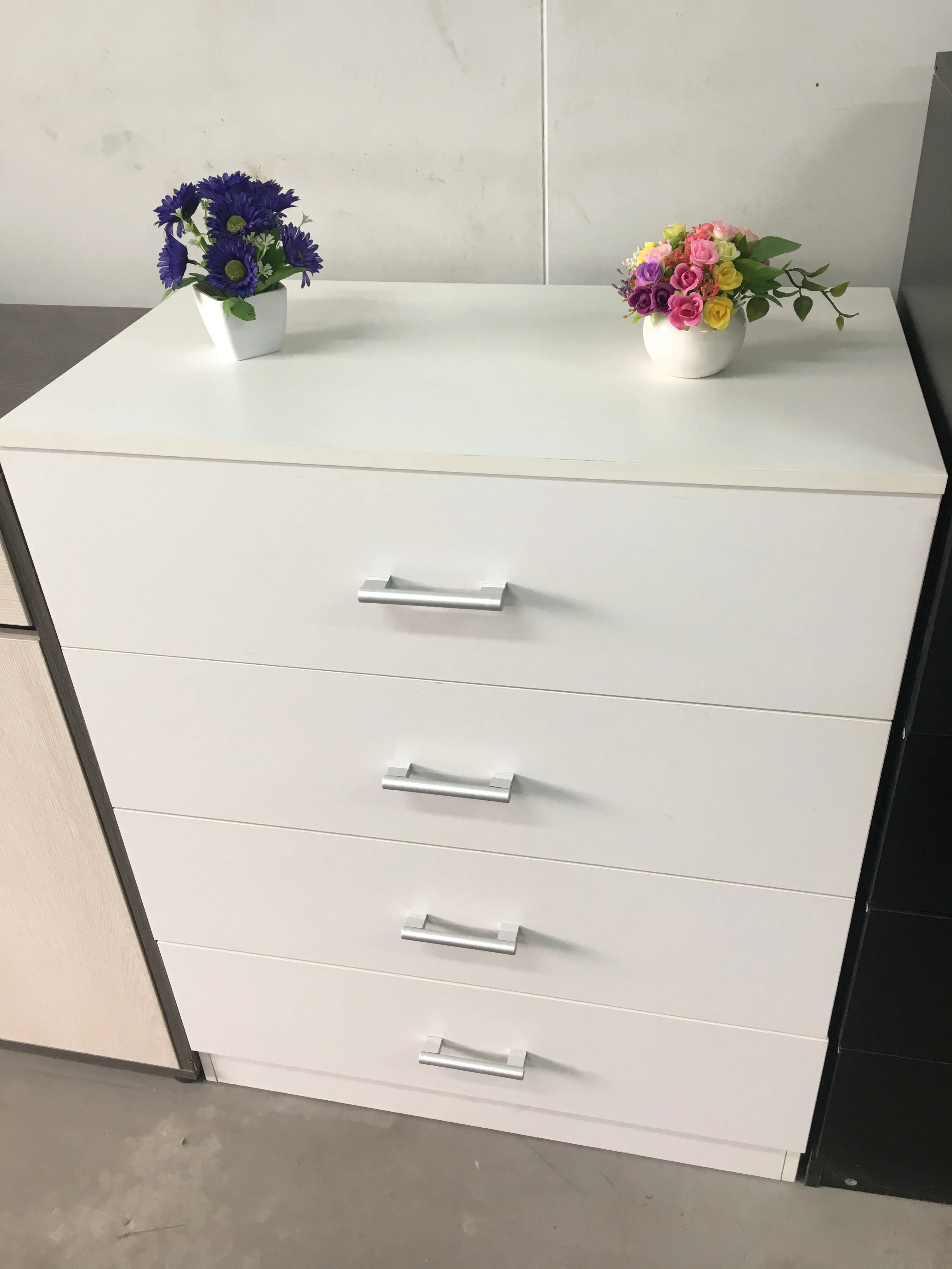 Современный стиль 5 ящиков с меламиновым ламинированным МДФ или ДСП