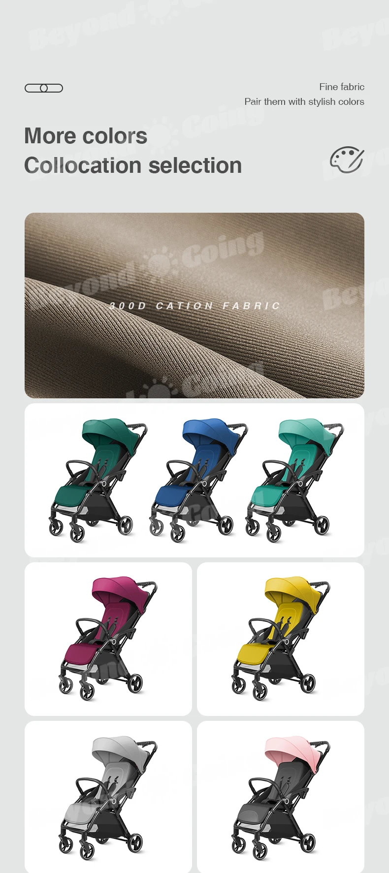 Foldable Cheap Baby Stroller Kids Stroller For Baby Upgrade Lightweight Baby Stroller