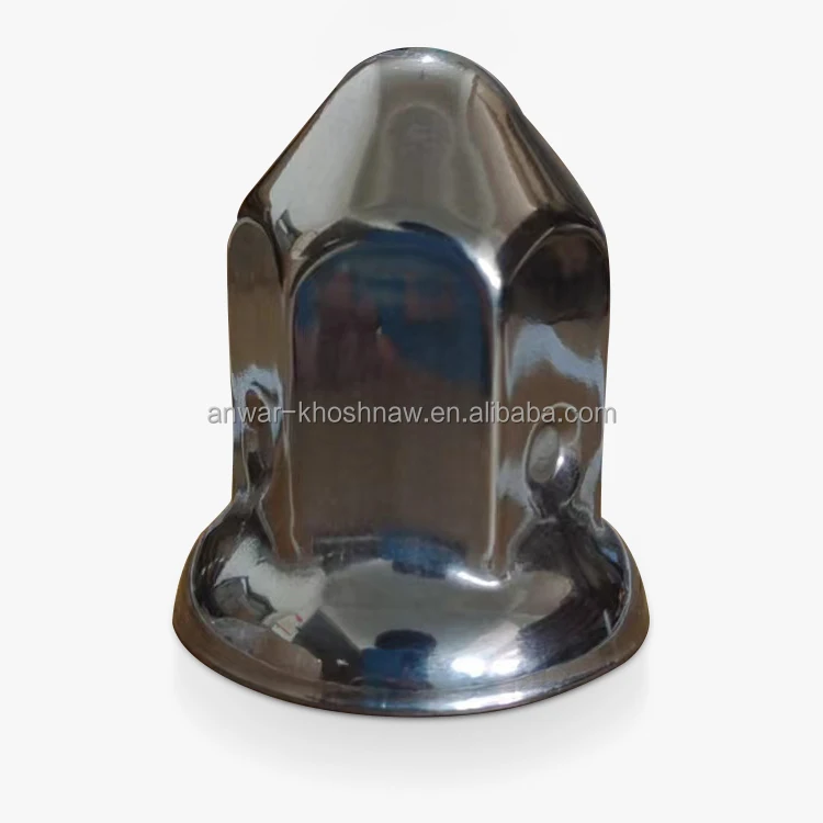NUT COVER 32mm FLARED CHROME - Suncoast Truck Spares NUT COVER 32mm FLARED CHROME - Suncoast Truck Spares