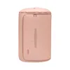 Large cylindrical cotton quilt bag - Peach pink