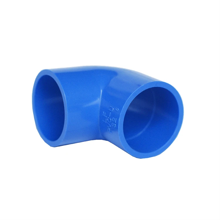 Plastic Pipe Fitting UPVC/PVC-U/PVC 90 Degree Elbow for Water Supplying