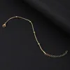 Round snake clip beads [1.2mm wide]