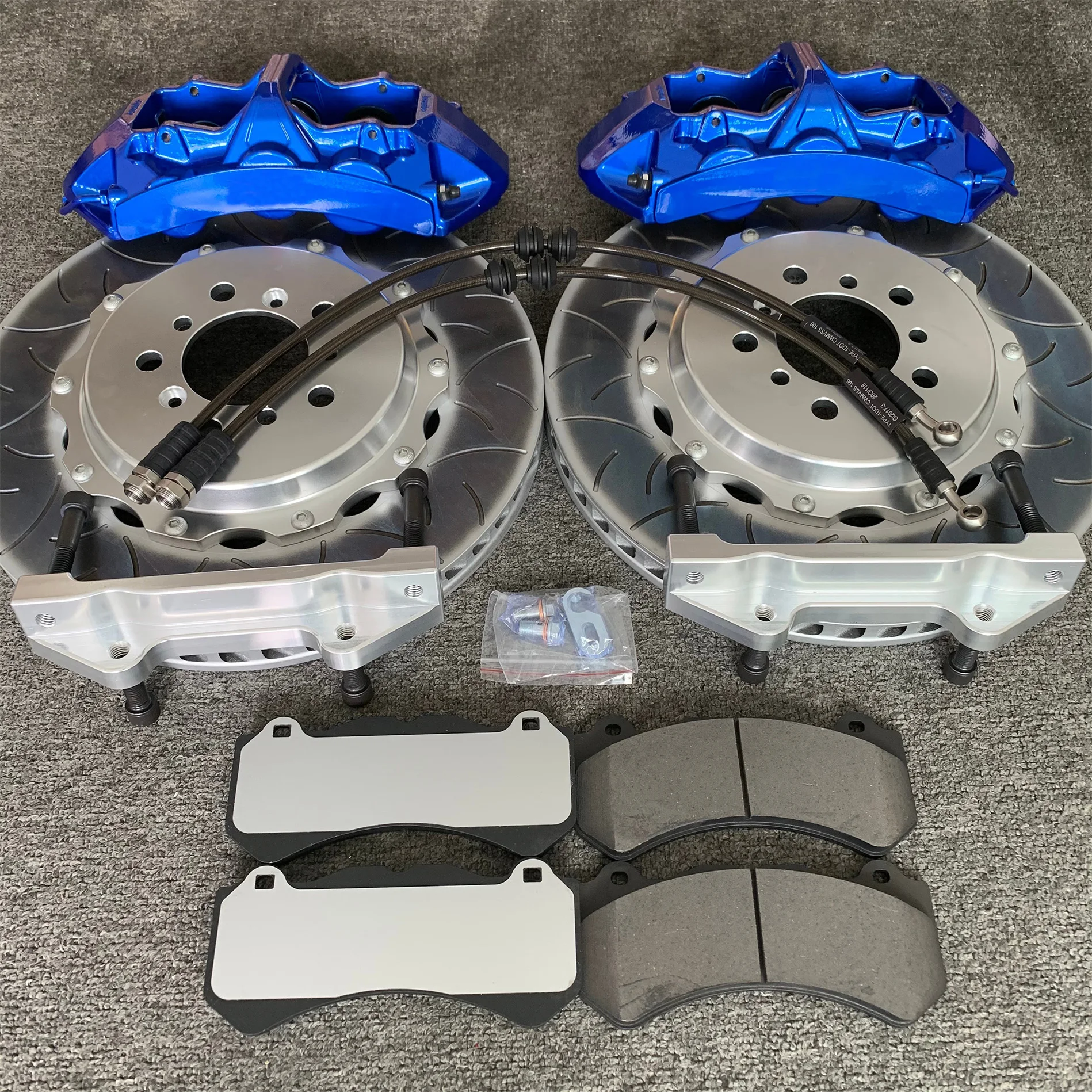 Front Rear Wheel Calipers Big Set Rotor 355 380 Fit For Golf 7R Tesla Mazda Ferrari