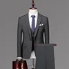 Set da 3 pezzi grigio scuro