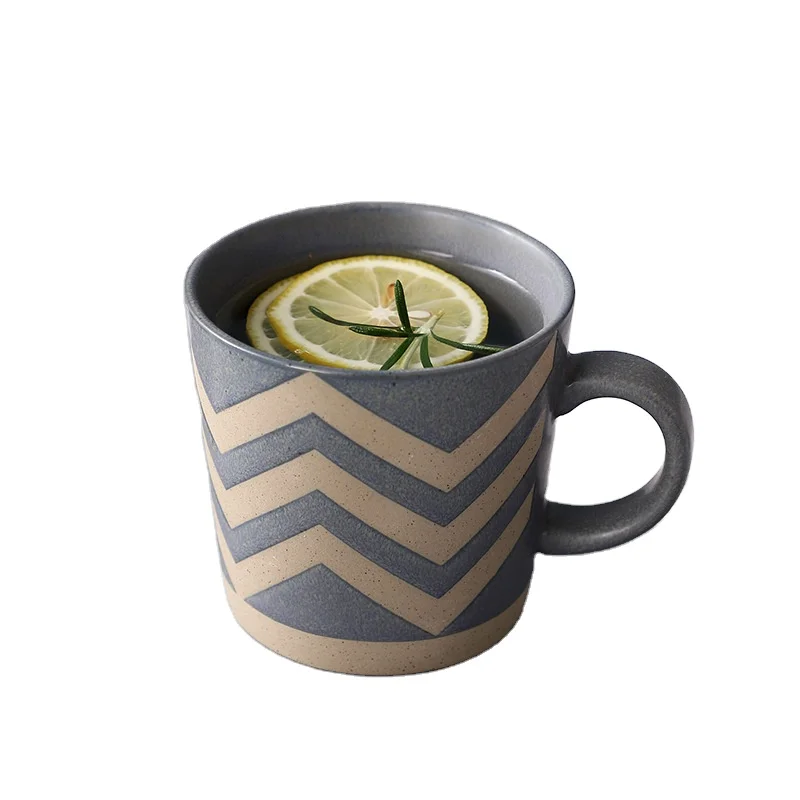 Hot selling Marble Mug ceramic coffee mug with handle