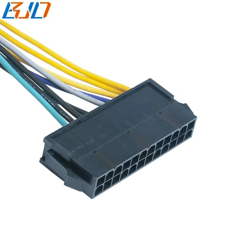 ATX 24Pin 24 Pin to 8Pin 8 Pin Motherboard Power Supply Adapter Cable 30CM for DELL 3020 3046 3620 7020 9020 T1700 and Server