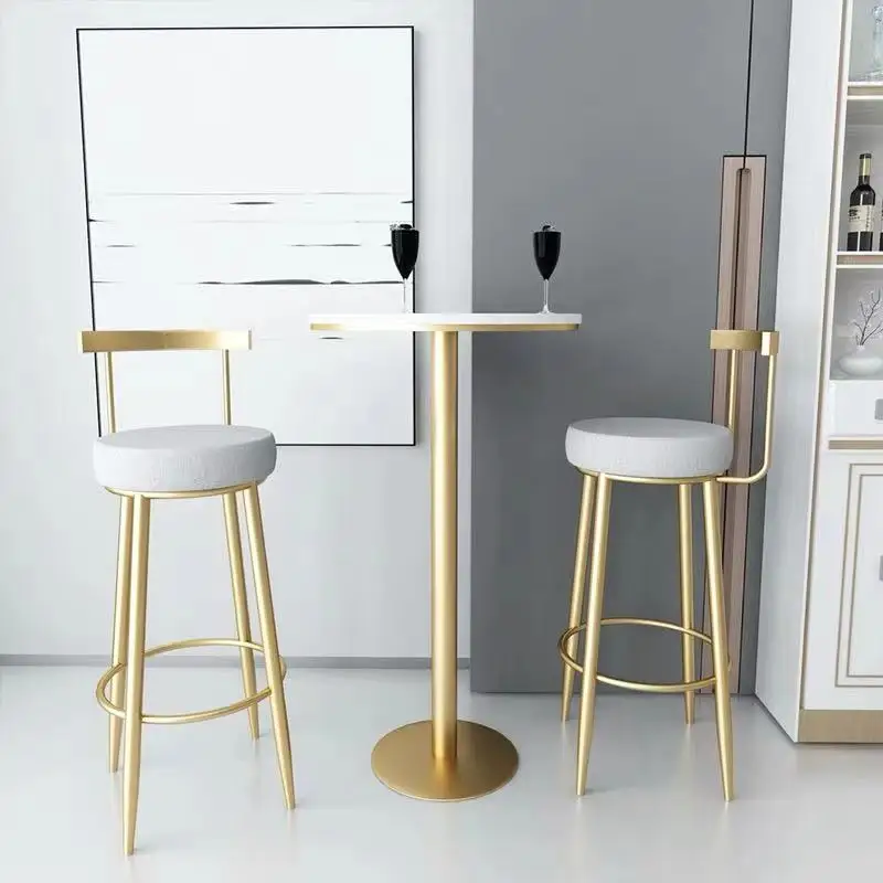 Удобная барная мебель для отдыха винтажный промышленный Ресторан обеденный бар металлический стул