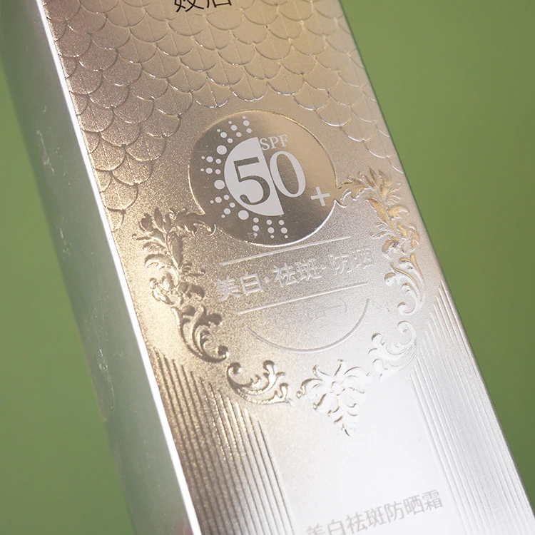 product custom luxury silver cardboard paper packaging box printing embossed small product packaging for small business-3