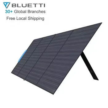 For BLUETTI 200W Portable Solar Panel Monocrystalline PV200 Flexible Solar Charger 300W & 400W Options for Power Station