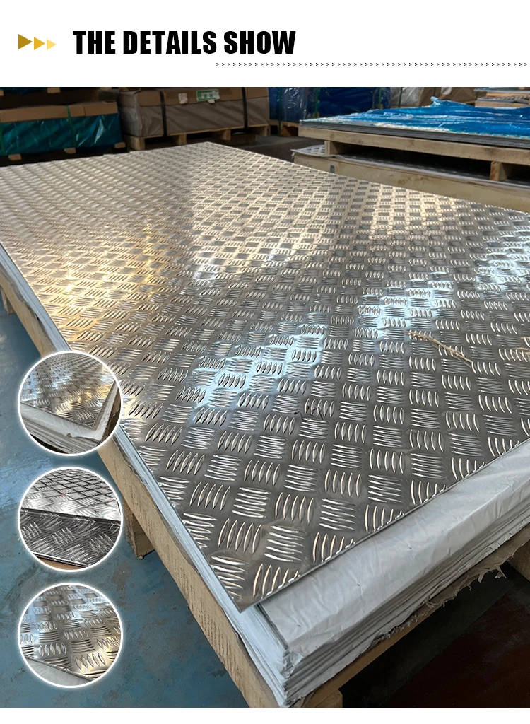 Marine Grade Aluminum Checkered Sheet Plate