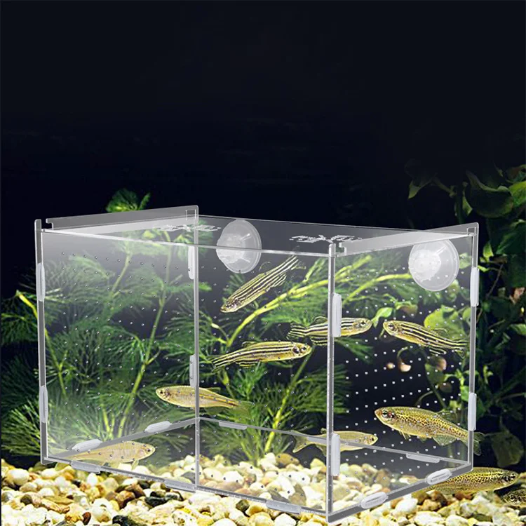 Fish Double Breeding Box Plastic Betta Tank Acrylic Aquarium Tank Fish Acrylic Divider Fish Tank Isolation Box Aquarium Fish Double Breeding Box Plastic Betta Tank Acrylic Aquarium Tank Fish Acrylic Divider Fish Tank Isolation Box Aquarium